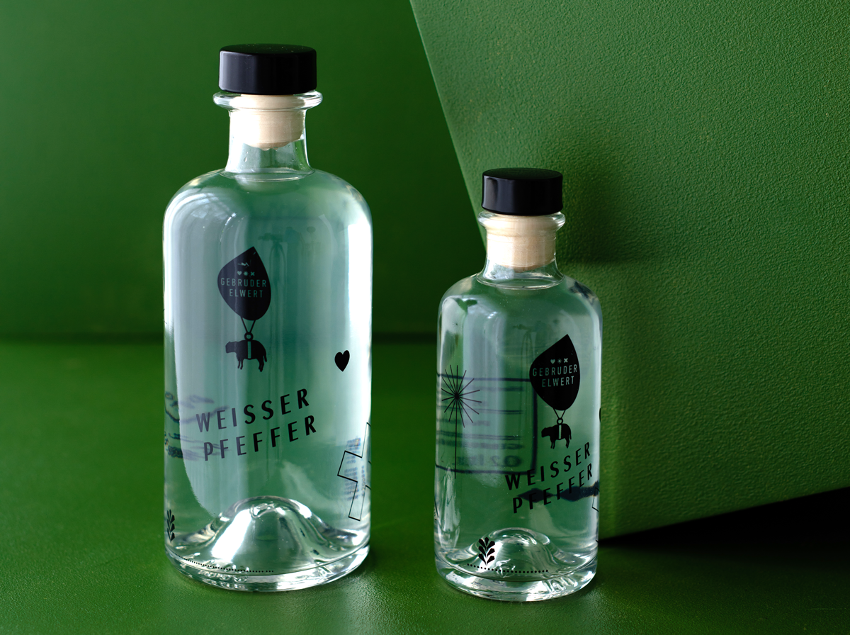 Weisser Pfeffer - Pfefferminzlikör